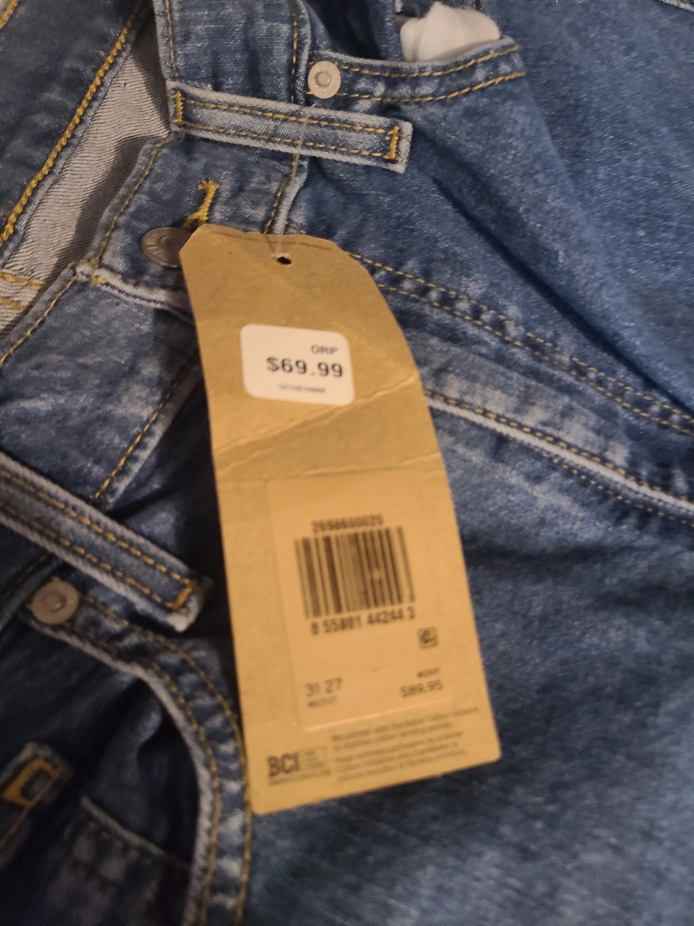 Levi's Classic Blue Denim Jeans